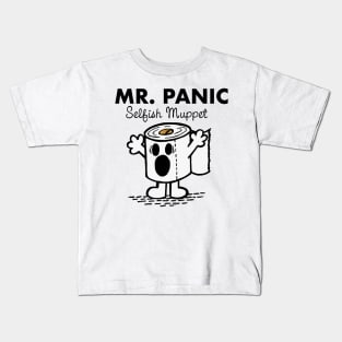 Mr Panic Selfish Muppet Kids T-Shirt